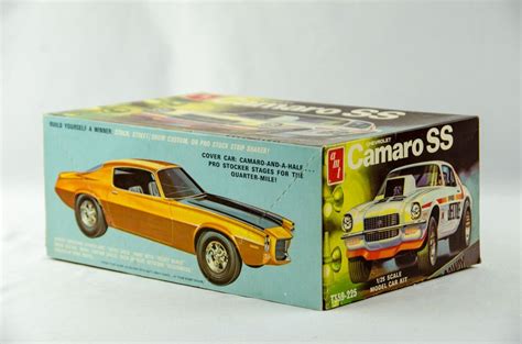 Super Rare Vintage AMT Chevy Camaro SS 1/25 Scale Model Car Kit # T359 ...