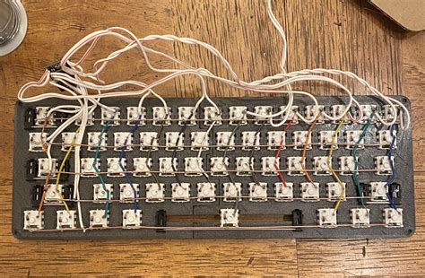 Need help with keyboard matrix wiring : r/arduino