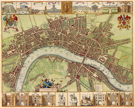 A map of medieval London in 1560 : r/london