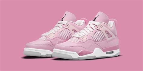 Pink Air Jordan 4 Orchid Sneakers Are Made For Love