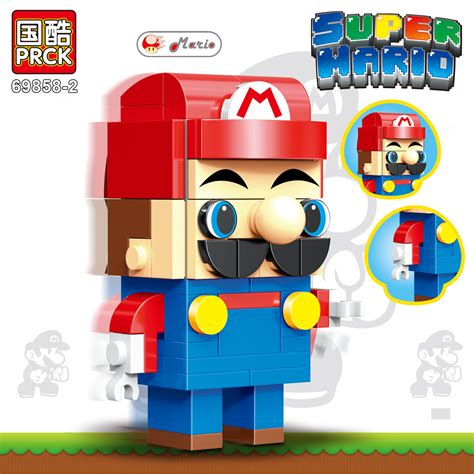 BUILDING BLOCKS Super Mario Bros Action Figures Mario Luigi Toys Collectible Model Toy TOY KING ...