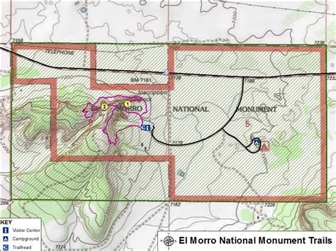 Hiking, El Morro National Monument NM