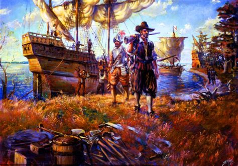 The first settlers of Jamestown | Colonial america, Jamestown ...