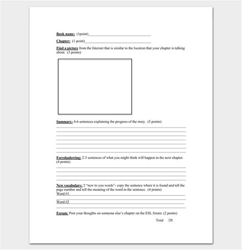 Free Chapter Outline Templates and Examples - Dotxes