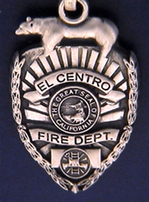 El Centro, California Police Badge Charms