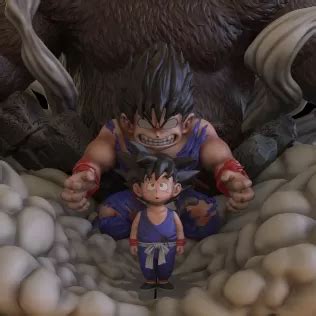 3D Print Goku 3D Printing Model - Threeding