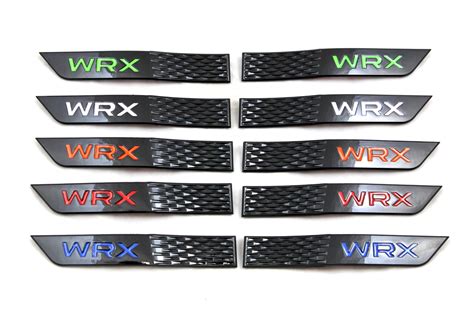 2015+ SUBARU WRX SIDE EMBLEM BADGE SET (WRX)