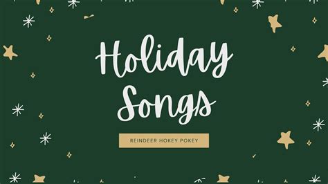 Holiday Songs: Reindeer Hokey Pokey - YouTube