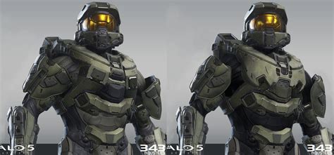 Part 2 of my redesign of halo 5 master chief armor, this time I worked ...