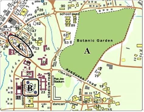 Knust Campus Map