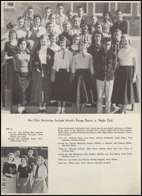 1955 Ysleta High School Yearbook | Yearbook, Yearbook photos, High school