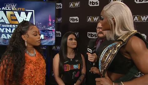 Diamante Bringing Rapper Trina To AEW Rampage Grand Slam | 411MANIA