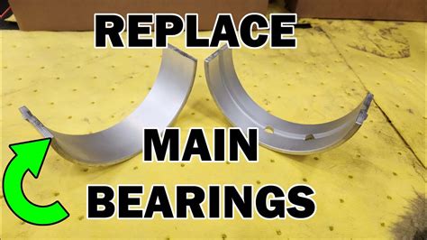 How To Replace Engine Main Bearings. - YouTube