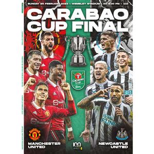 Manchester United v Newcastle United (Carabao Cup Final 2023) Matchday Football Programmes ...