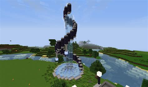 Fountain I made on my towny plot in tekkit! | Minecraft fountain, Minecraft statues, Minecraft ...