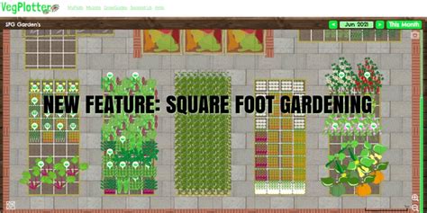 Square Foot Garden Planner