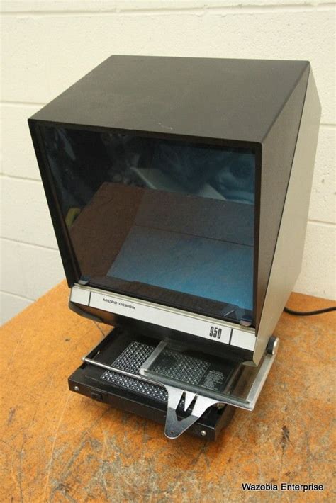 MICRO DESIGN 950 MICROFICHE READER | eBay