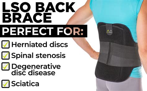 Back Brace for Slipped or Herniated Disc | Lumbar Spine Support Belt ...