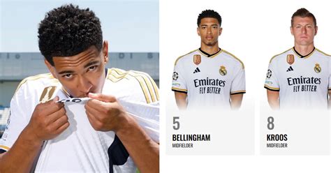 Full list of Real Madrid squad numbers as Bellingham gets registered - Football | Tribuna.com