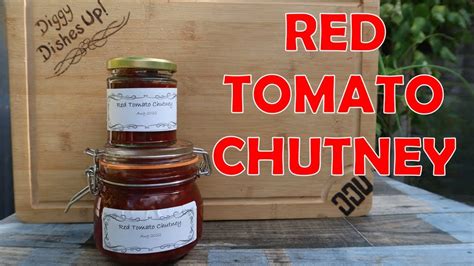 HOW I MAKE - Red Tomato Chutney - Ideal for First Timers - YouTube