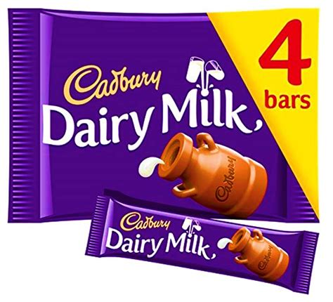 Buy Cadbury Dairy Milk Chocolate Candy Bar Pack Imported From The UK ...