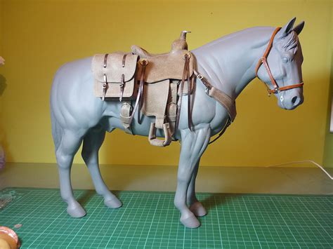 Blank-resin-Oldman-Nohuanda-Equine-Art - one sixth saddles - small scale replicas of modern ...