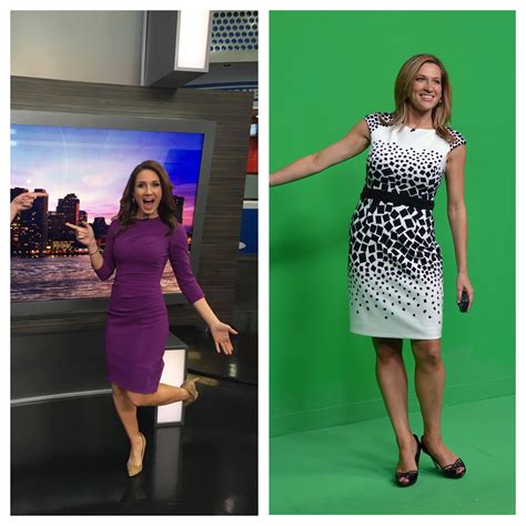 Shiri Spear(Fox25 News) and Sarah Wroblewski(WBZ News) : r/WeatherGirls