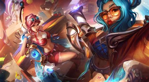 Riot teases new Ocean Song League skins for Zeri, Yone, Nidalee, Ashe, and Seraphine - EGROUP88