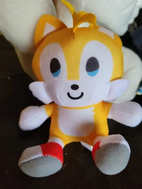 SONIC THE HEDGEHOG Tails BIg Head Plush - 6 Inch - Sega by Toy Factory - USA £5.52 - PicClick UK