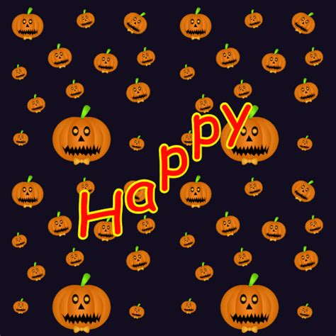 ハロウィーン Hallowe'En かぼちゃ - Pixabayの無料GIF - Pixabay