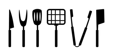 Bbq Utensils Vector Art, Icons, and Graphics for Free Download