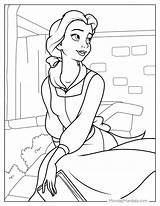 24 Belle Coloring Pages Free PDF Printables sketch template