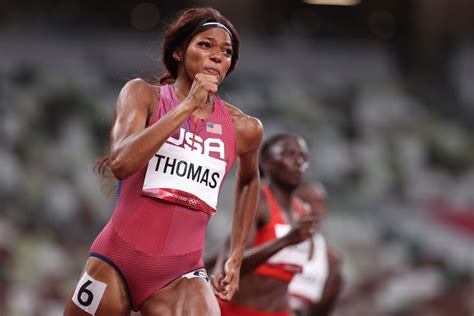 Gabby Thomas Advances to 200m Final at 2021 Olympics | POPSUGAR Fitness