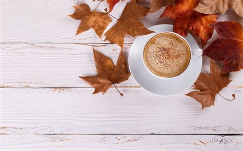 Cozy autumn morning with a cup of hot coffee for PC 1920x1080 Full ...