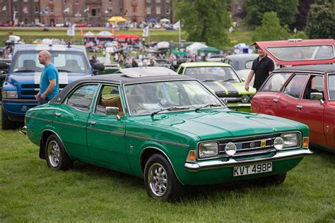 Ford Cortina 2000E | Green 1975 Mk3 Ford Cortina 2000E in am… | Flickr