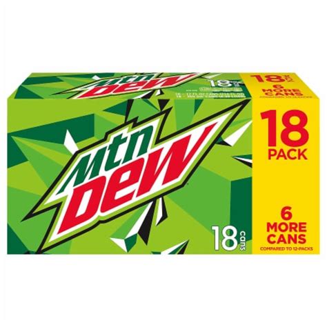 Mountain Dew® Soda Cans, 18 pk / 12 fl oz - QFC