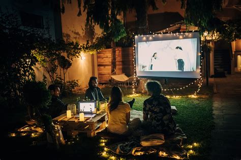 How To Create a Backyard Movie Theater - This Old House