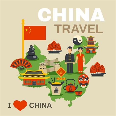 Chinese Culture Traditions Travel Agency Poster 466999 Vector Art at Vecteezy