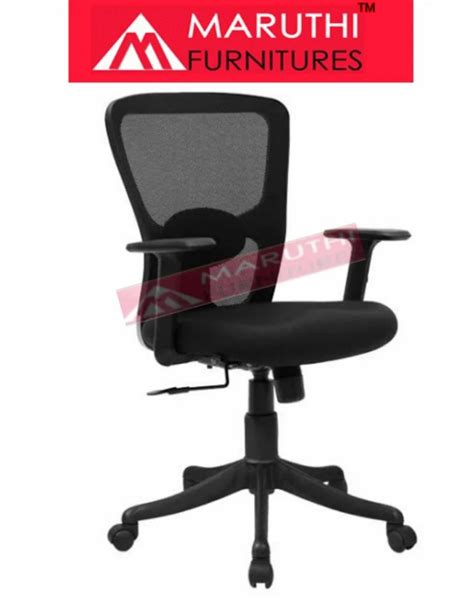 Fabric Office Chairs With Lumbar Support, 5 at Rs 4200 in Chennai | ID ...