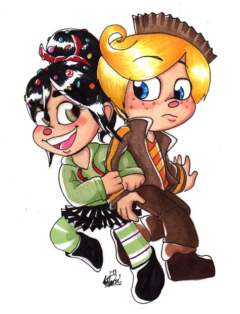 Vanellope and Rancis:New OTP by InvaderSonicMx on DeviantArt