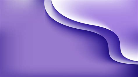 Minimal background purple color with two overlapping waves, suitable for design needs, display ...