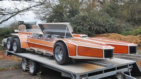 1975 George Barris SnakePit with 6 Ford V-8s surfaces for sale | Custom cars, Tv cars, Weird cars