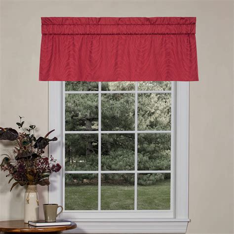 Window Treatments Jacquard Solid Fabric - Red - Thomasville at Home