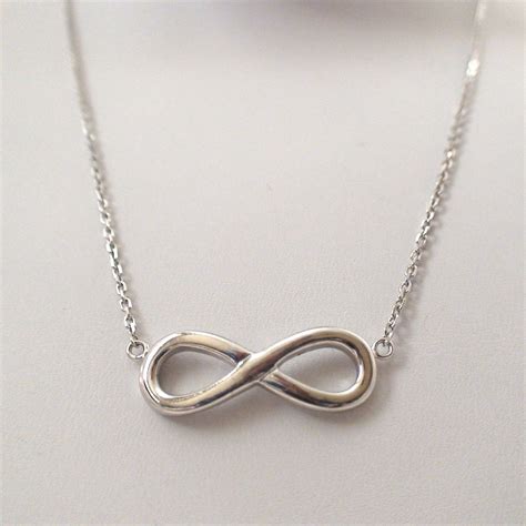 Infinity Necklace - 925 Sterling Silver | Mens silver necklace, Silver necklace, Silver rings online