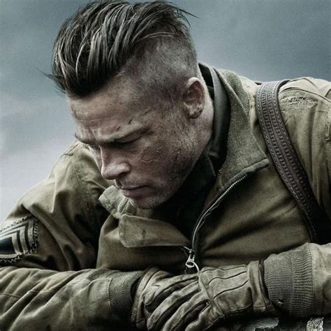 22+ brad pitt fury haircut - NajetteGenesa