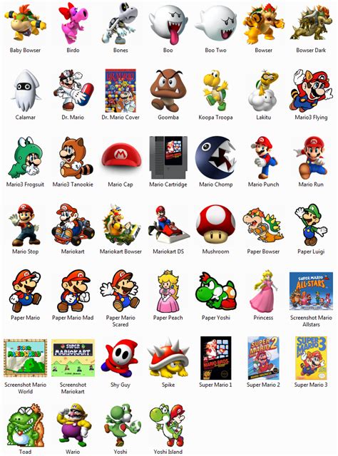 Super Mario NES Windows Icons by sjg2008 on DeviantArt