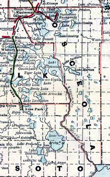 Osceola County, 1889