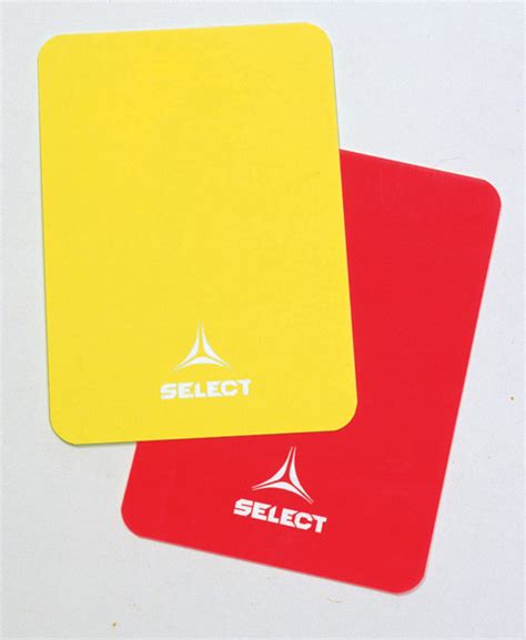 Select Referee Cards – Soccer Command