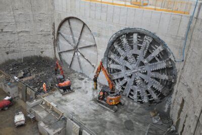 First Bore of Silvertown Tunnel Completes - CECA