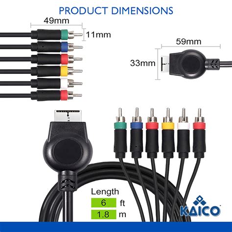 Buy Sony PlayStation 1 Composite Display Cable at Kaico Labs